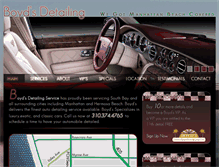 Tablet Screenshot of boydsdetailing.com